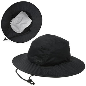 ● Helly Hansen Fielder Hat L Black Hat Trekking FG Outdoor Rain Hat SS92155