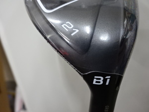 ブリヂストン ユーティリティーB1 HY　21°　TOUR AD BS-6hカーボン　Sシャフト　新品