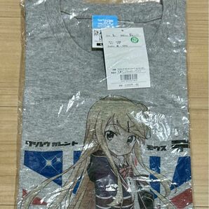 きんいろモザイク 九条カレン フルカラーTシャツ Lサイズ グレー#よつは特典きんモザ 大宮忍 小路綾 猪熊陽子 原悠衣 グッズ