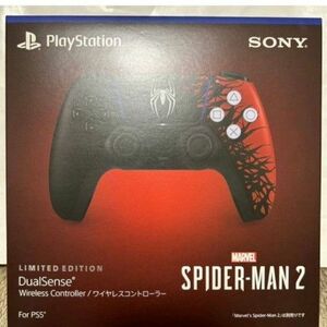 新品未開封 ワイヤレスコントローラー 'Marvel's Spider-Man 2' Limited Edition PS5 