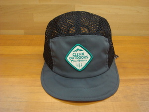 新品Clef (クレ) FOCUS JET CAP CHARCOALGRAY 環境に配慮した素材を使用した日本製シリーズCLEAN OUTDOORSクリーンアウトドアーズシリーズ