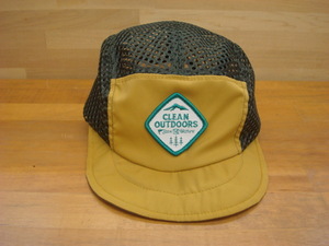新品Clef (クレ) FOCUS JET CAP BEIGE (環境に配慮した素材を使用した日本製シリーズ)・・CLEAN OUTDOORS(クリーンアウトドアーズ)シリーズ