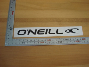 新品O’NIELL WAVE STICKER（オニールウエイブステッカー） 18cm（カッティングタイプ） GO-1430 ブラック