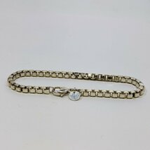 ティファニー TIFFANY&Co. ベネチアン ブレスレット シルバー 925 腕回り 16cm 箱付 チェーン_画像4