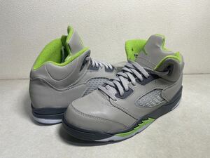 NIKE JORDAN 5 RETRO PS ジョーダン5レトロ PS US3Y 22cm GREEN BEAN USED DQ3735-003