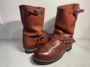 REDWING レッドウィング 8271 エンジニアブーツ 赤茶 オロラセット US10 D USED USA製