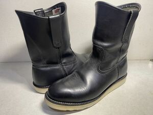 REDWING Red Wing 8169pekos ботинки черный US7.5 USED USA производства 