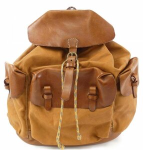  prompt decision HENRY CUIR Anne leak i-ru immediately complete sale model SHERPA leather rucksack bag Day Pack backpack 