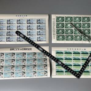 Y14☆★ 切手 シート 16枚セット 天皇ご成婚・皇太子ご夫婦 国立公園 など 色々 まとめ売り 日本切手 未使用の画像8