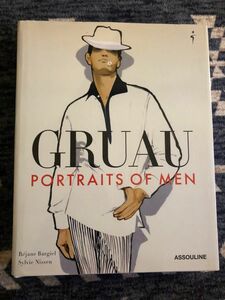 GRUAU PORTRAITS OF MEN / ルネグリュオーのイラストレーション集 /定価16.451円 / 送料込み
