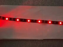 LEDテープライト 5m 両面テープ付き RGBカラーアプリコントロール タイマー 点滅 3.8W イベント イルミネーション_画像6