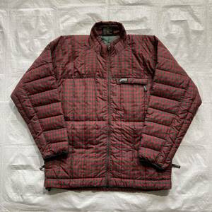 AIGLE エーグル コンポシステム ダウンジャケット チェック L