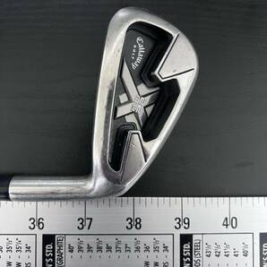 名器 Callaway X22 TOUR アイアン #5〜PW 6本 人気 完売 キャロウェイ x22 tour 希少 レア FLEX SR相当 の画像9