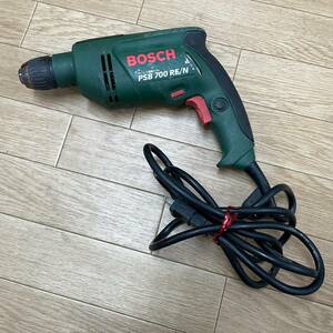 中古品 BOSCH キーレス振動ドリル PSB 700 RE/N ボッシュ キーレス 振動ドリル 電動工具 工具 1円 から 売り切り