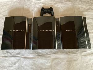 SONY PlayStation3 CECHL00×2 CECHH00 PS3 本体　コントローラー・デュアルショック3 まとめ　セット売り　ジャンク