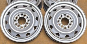 スチールホイール 13×4.00B +40 4穴　100/114.3/110マルチPCD　ハブ径67mm 2本セット