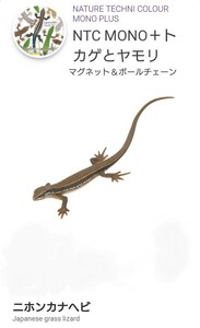 ネイチャーテクニカラー トカゲとヤモリ ニホンカナヘビ マグネット トカゲ とかげ 蜥蜴 爬虫類 動物 生物 フィギュア いきもん 新品未使用