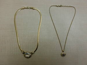 ◎◯アクセサリー NINA RICCI/ニナリッチ ネックレス 2点 まとめて◯◎