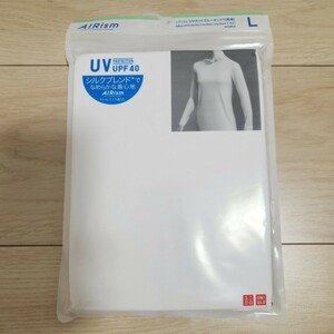 【新品・未開封！！】ユニクロ UNIQULO エアリズム Airism UVカット クルーネックT（長袖）