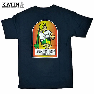 US限定 Katin Blend Tee ケイティン Tシャツ 半袖 カットソー K-Man 紺 Navy カリフォルニア サーフィン 海外限定/M