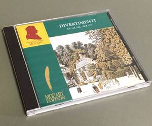 CD［モーツァルト Serenades&Divertimenti For Winds/Fur Blaser-Divertimento KV 166,186,226&227］輸入盤