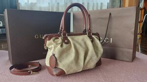 GUCCI　2way ハンドバッグ 