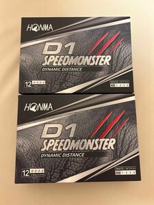 HONMA 本間ゴルフ　ホンマ　ゴルフボール　スピードモンスター　2ダース　ホワイト