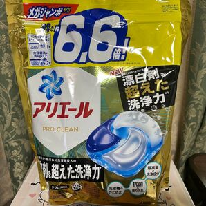 アリエール プロクリーン 詰替 メガジャンボ 59個入 漂白剤を超えた洗浄力 クリーンフレッシュの香り 新品未開封(発送時袋開封)