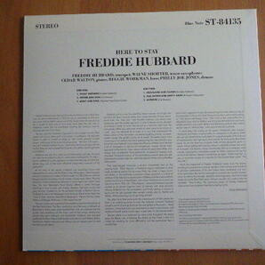 P2444 ] Freddie Hubbard - Here To Stay BST 84135の画像2