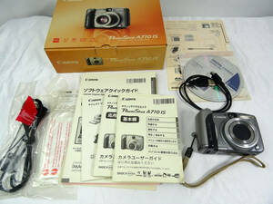 Canon Powershot A710IS * キヤノン コンパクトデジタルカメラ