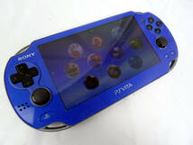 SONY PS Vita PCH-1000 サファイアブルー 本体のみ_画像3