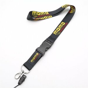 [ neck strap ]momo Logo steering gear steering wheel Momo ( free shipping )