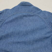 ウエアハウス　キャストアイアン　シャンブレーシャツ　WAREHOUSE LOT 3028 CAST IRON CHAMBRAY SHIRTS 38 完売_画像7