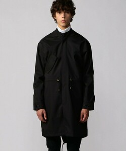 【別注】Norwegian Rain　TOMORROWLAND ポリエステル フーデッドコート　ブラック　Sサイズ　coat jacket ジャケット　M-65