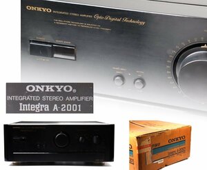 ONKYO Onkyo Integra A-2001 Integra основной предусилитель D/A конвертер звуковая аппаратура акустическое оборудование электризация проверка settled g213