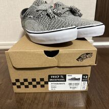 VANS エラ パイソン柄 タッセル サイズ12 30cm相当 タッセルローファースニーカー バンズ Python / White_画像8