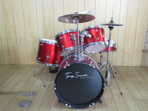 69506 Tony Smith Kids Drum Set TDR-350 TONIES MISS DRUM SET KIDS Вводной DVD