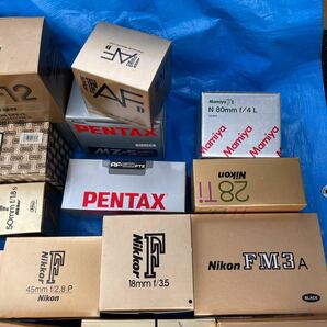 Nikon ニコン F2/F3/F4/AF/FM/35TiFM2F100/CONTAXT2/MAMIYA7/PENTAXMZ-5/Canon IXY60thカメラ等 化粧箱 カメラ箱のみ キャノン レンズ の画像4