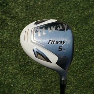 ゴルフプランナー　fitway 5W 18度　シャフト：Fitway 7867M フレックスS