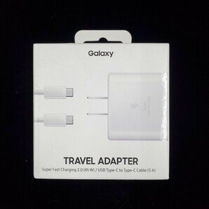 純正品 サムスン Galaxy TRAVEL ADAPTER ギャラクシー トラベルアダプター 超急速充電 45W USB Type-C Power-Deliveryの画像1