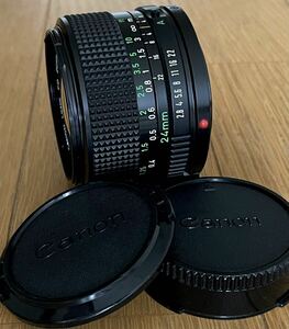 美品 Canon New FD24㎜ F2.8