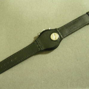 【中古美品】スウォッチ腕時計 クォーツ クロノグラフ 文字盤カラー：ブラックの画像5