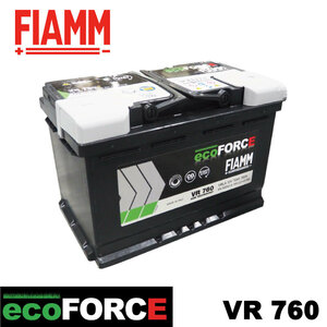 FIAMM フィアム バッテリー LN3AGM 70Ah 7906200　VR760　VARTA互換品番 570901076 アイドリングストップ車対応