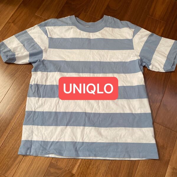 Tシャツ 半袖　UNIQLO ボーダー　Mサイズ