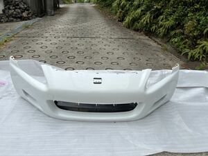 S2000フロントBumper AP1 前期 グランプリホワイト 外側に目立つ傷No