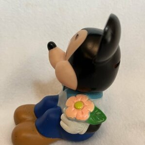 ★三菱銀行 ソフビ貯金箱『ミッキーマウス 座り 』ディズニー 当時物の画像2
