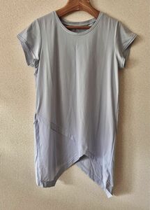  CW-X スポーツアウター YOGA ロングＴシャツ・半袖 DFY545 レディース　トップス　ランニング　L 軽量