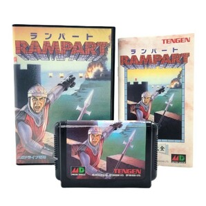 【メガドライブソフト】 RAMPART/ランパート T-48053 テンゲン ゲームカセット おもちゃ MD (46949H8)の画像1