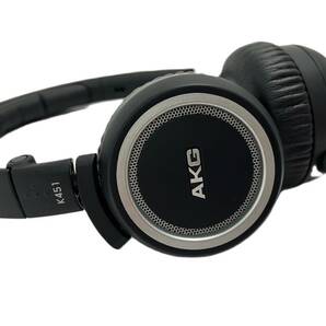 AKG/アーカーゲー K451 密閉型ヘッドフォン ハイパフォーマンス iPhone/iPad対応 ミニヘッドホン ブラック オーディオ機器（48043MT7）の画像3