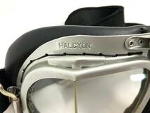 HALCYON ハルシオン BS 4110 XA HALC バイクゴーグル ビンテージ イギリス製 MADE IN ENGLAND（48281H3） _画像2